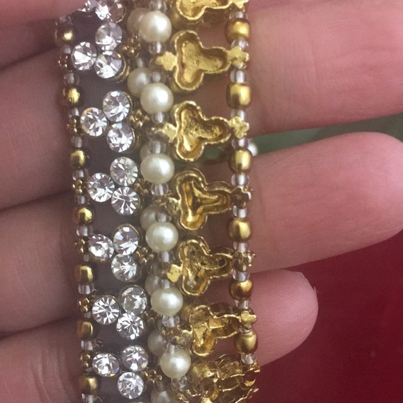 Nwot beautiful Bollywood  2 anklets no offers !!! - Picture 5 of 8